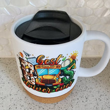 School  - Best Bus Driver Ever Ceramic Mug with Lid, 15 oz.