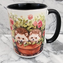 Hedgehog - "Touch My Coffee" Ceramic Mug, 15 oz.