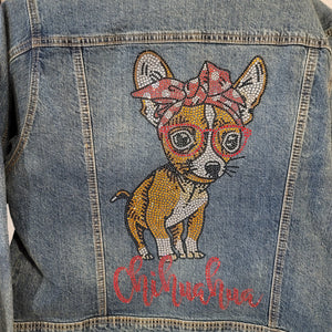 Chihuahua Rhinestone Jacket