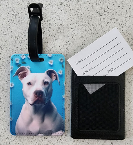 Pitbull Luggage Tag