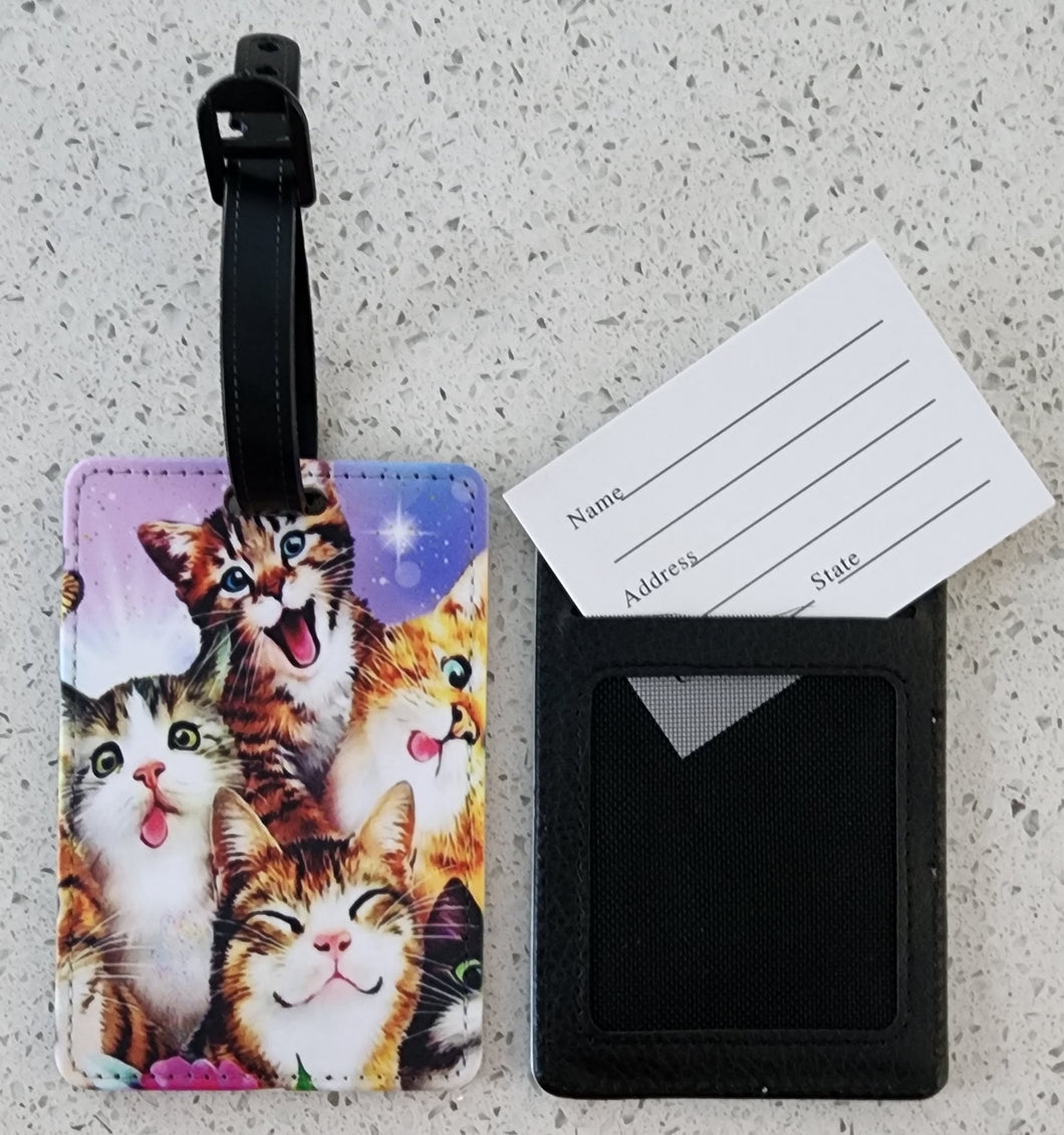 Cats Luggage Tag