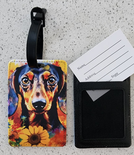 Dachshund Luggage Tag