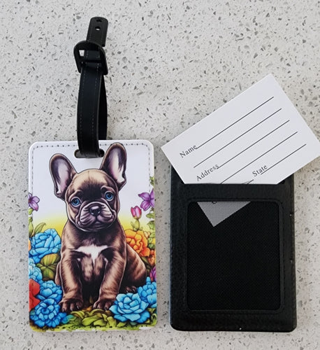 French Bulldog Luggage Tag