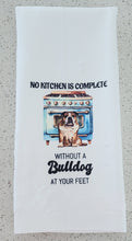 English Bulldog - No Kitchen Is Complete Without A Bulldog At Your Feet Towel, 25" x 17"