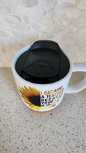 School - I Became A Teacher Because Your Life Is Worth My Time Ceramic Mug with Lid, 15 oz.