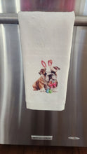 English Bulldog - Patriotic Motorcycle/ Biker Towel, 25" x 17"