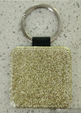 English Bulldog (neon) Keychain