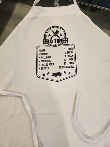 BBQ Timer Apron