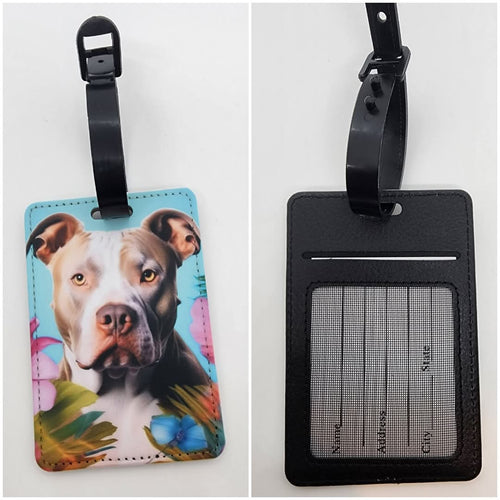 Pitbull Luggage Tag