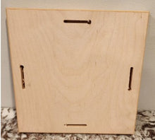 French Bulldog (Tan) - In Blue Robe & Brushing Teeth Solid Birch Wood Wall Art