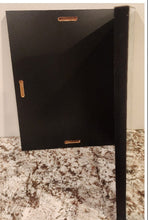 French Bulldog (Black) - In Blue Robe with Rubber Ducky ChromaLuxe Wood Wall Art