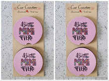 Mimi "Best Mimi Ever" Car Coasters, Set of 4