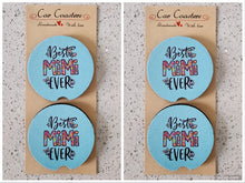 Mimi "Best Mimi Ever" Car Coasters, Set of 4