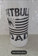 Pitbull Dad Tumbler
