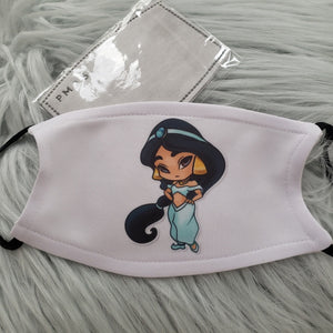 Princess Jasmine Cartoon Mask