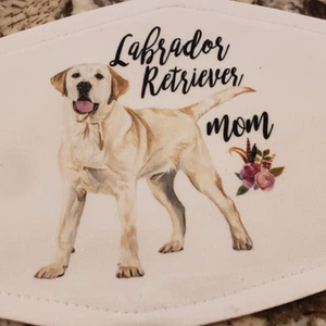 Labrador Retriever Mom Mask