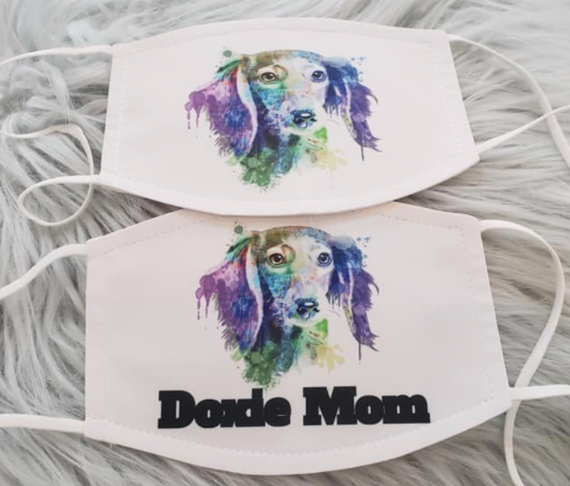 Doxie Mom Mask