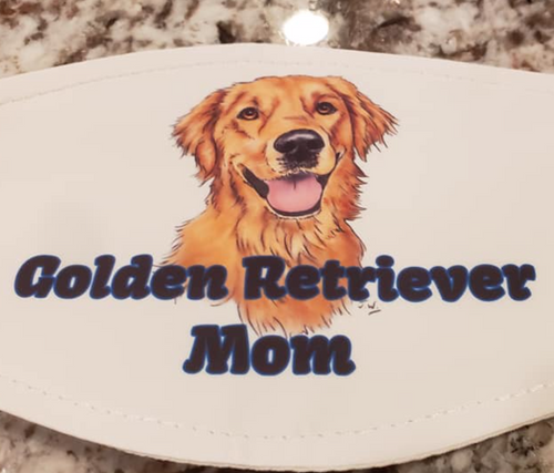 Golden Retriever Mom Mask