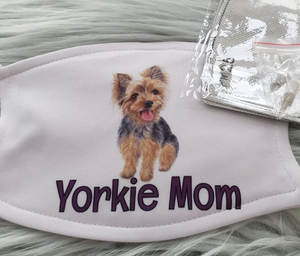 Yorkie Mom Mask