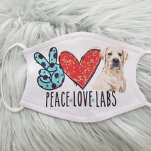 Peace Love Labs Mask (Multiple Colors)