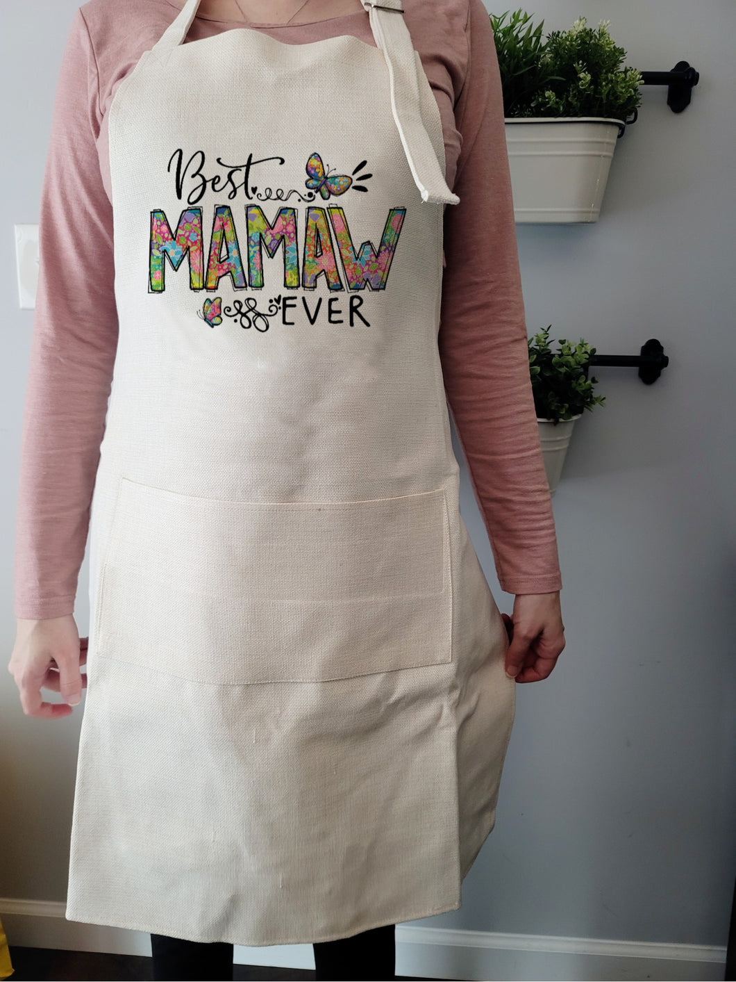 Best Mamaw Ever Apron